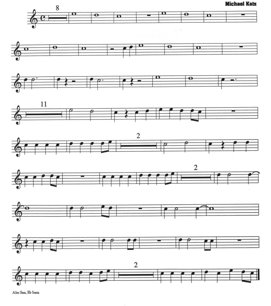 Hot Cross Blues sheet music